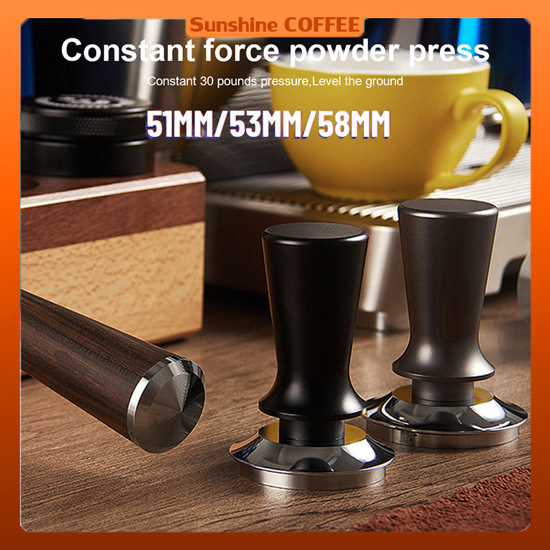 จัดส่งทันที Tamper Spring Coffee 51mm 53mm 58mm เทมเปอร์กาแฟ สปริงเทมเปอร์ เทมเปอร์กดกาแฟ ที่กดกาแฟ 