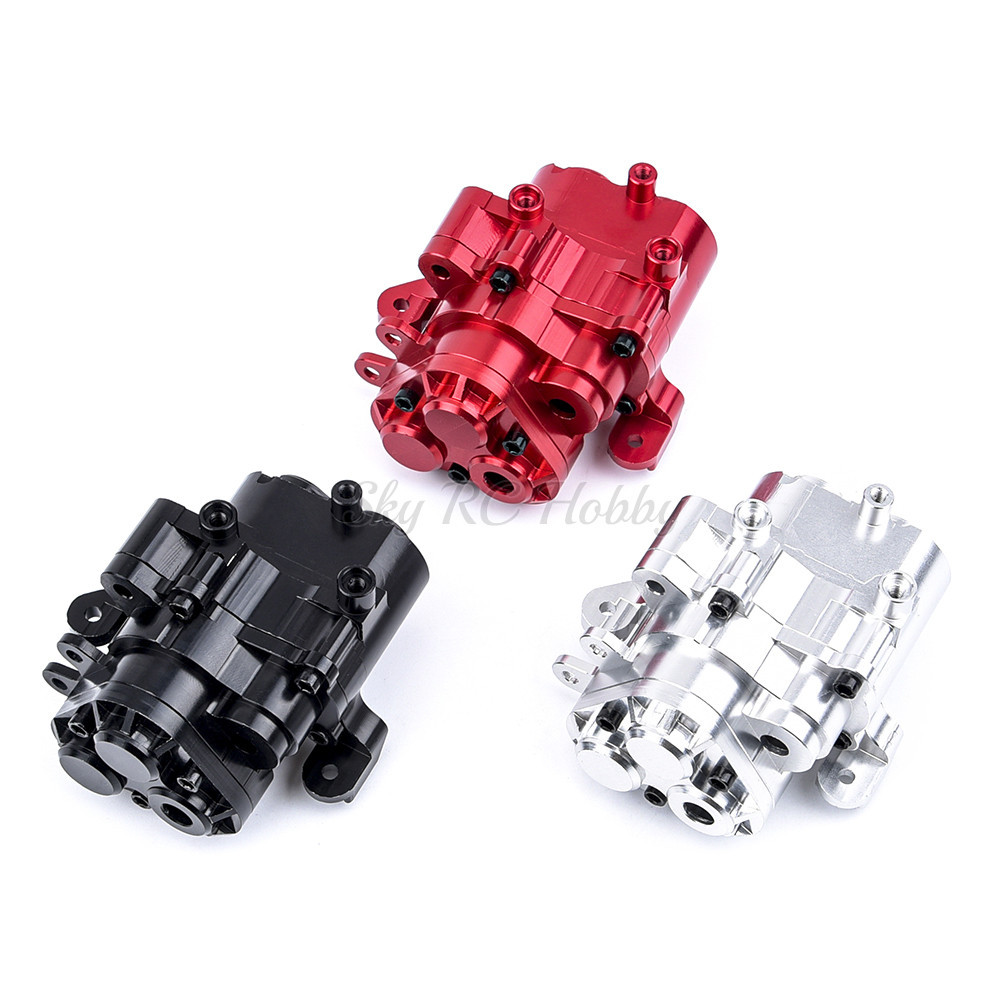 SK 1:10 Metal Central Gearbox Housing for 1/10 RC Crawler Car TRX TRX4 TRX-4 Defender Bronco G500 K5