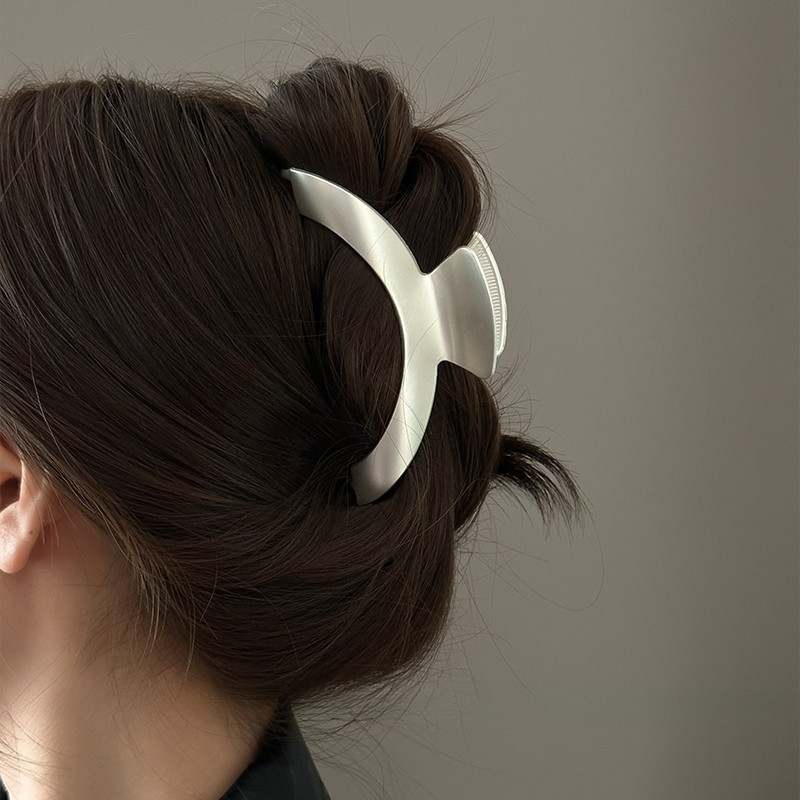 ผู ้ หญิงเกาหลีสาว INS Arc-รูปโลหะผสมผมคลิป Hairpin Grips คลิปอุปกรณ ์ เสริม