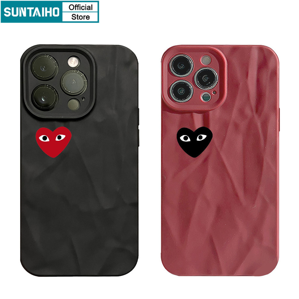 Suntaiho เคสไอโฟน ที ่ ไม ่ ซ ้ ํากันตลก Love Eyes รูปแบบโทรศัพท ์ สําหรับ Iphone 15 14 12 13 11 Pro Max IP 7 8 Plus Iphon X Xs XR Xs Max ซิลิคอ พรีเมี ่ ยมกันกระแทกปกหลัง