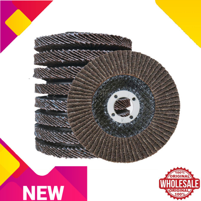 ABRASIVE MALL 100 มม. 4INCH FLAP DISC ทรายกระดาษ FLAP DISC เหล็กสแตนเลสไม้ GRINDING