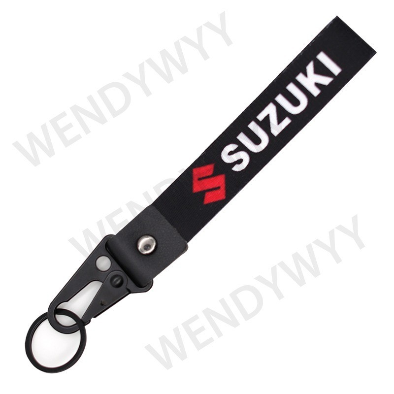ทนทานรถจักรยานยนต ์ สาย Keyring Motocross Webbing Key CHAIN พวงกุญแจ Badge พวงกุญแจสําหรับ Honda Yamaha Suzuki รถจักรยานยนต ์ ราคา ถูกที่สุด ดีลบีเคเค แกลเลอรีภาพที่ 9