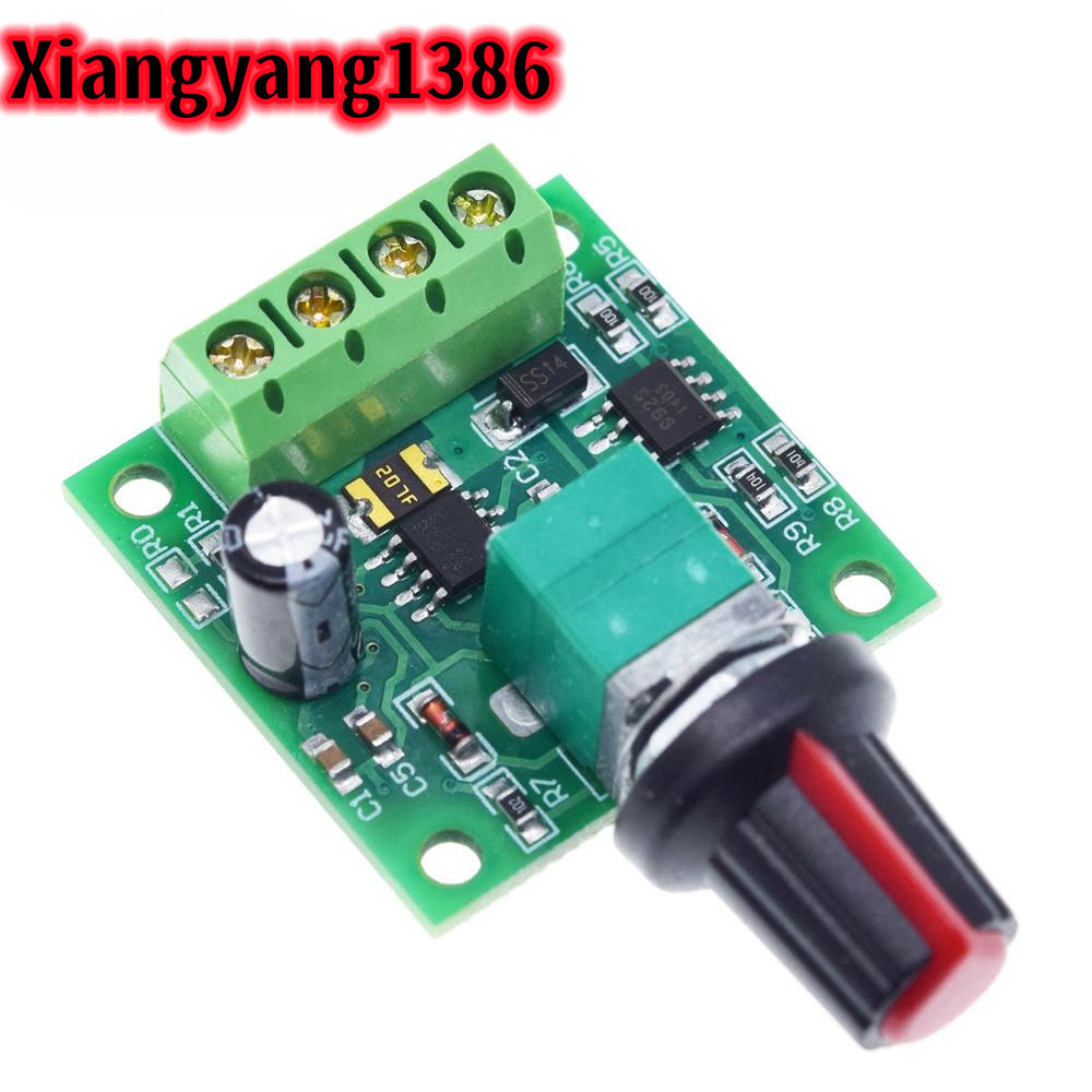 ใหม่ DC 1.8V 3V 5V 6V 12V 2A PWM มอเตอร์ควบคุมความเร็วมอเตอร์แรงดันต่ําควบคุมความเร็ว PWM 0 ~ 100% ปรับไดรฟ์โมดูล 1803BK