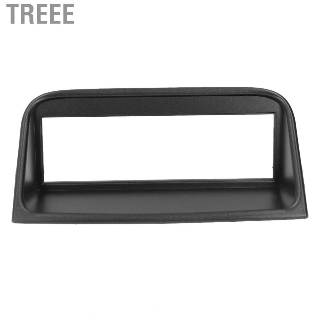 Treee Car Fascia Radio Face Plate 1DIN for Automobile Refitting Replacement PEUGEOT 406 1995‑2005