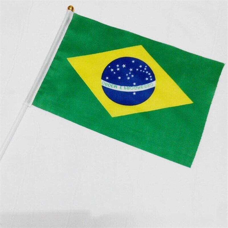 ธงมือถือ 14*21 ซม. พร้อมเสา 62 Counts World Cup Cheer ขนาดเล็กเกมโอลิมปิก United Nations National Team Flags ราคา ถูกที่สุด ดีลบีเคเค แกลเลอรีภาพที่ 8