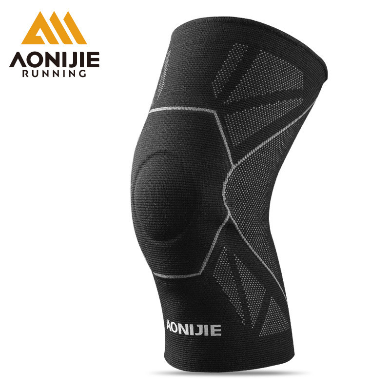 Aonijie E4108 Knee Guard Brace Support Compression Knee Pad Wrap volleyball Kneepad สําหรับบาสเกตบอล ฟุตบอล วอลเลย์บอล วิ่ง เทนนิส ยกน้ําหนัก