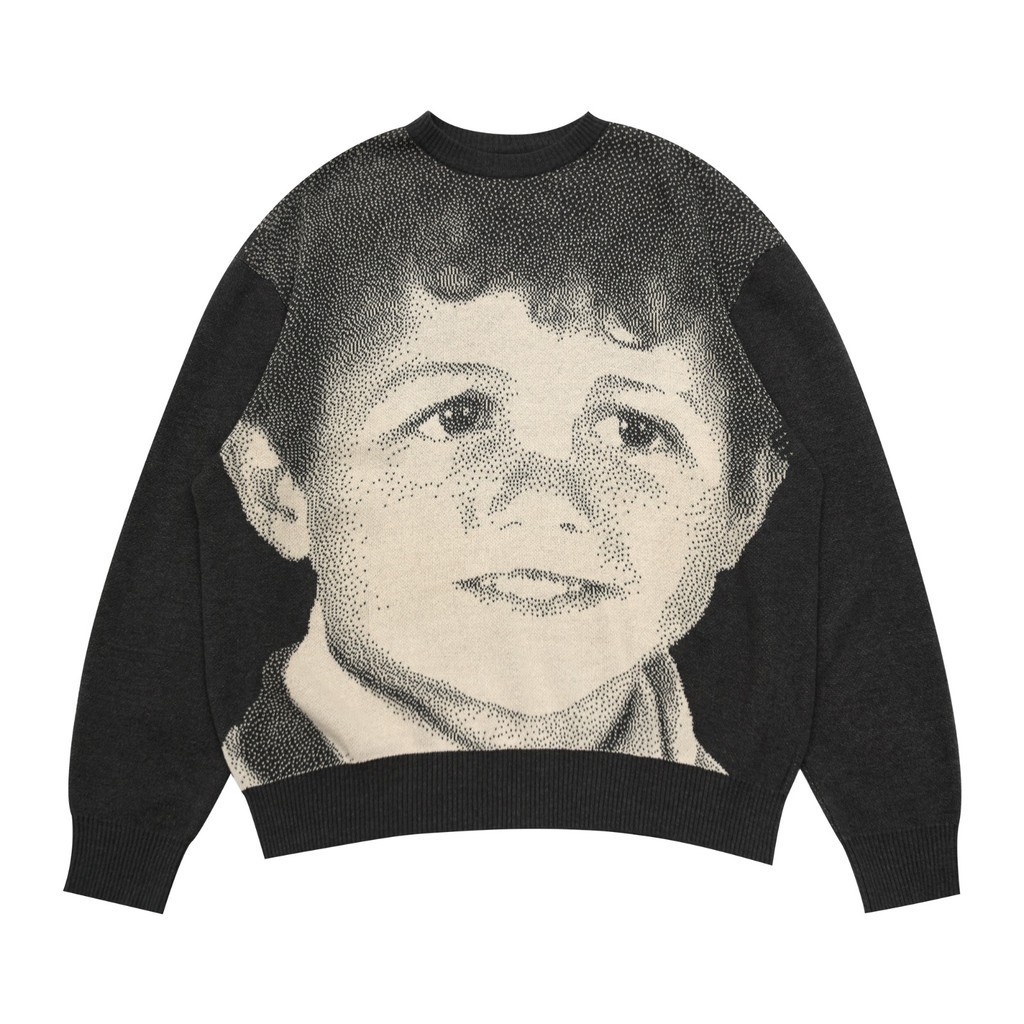 เสื้อไหมพรม Olivia Grey Thanksinsomnia