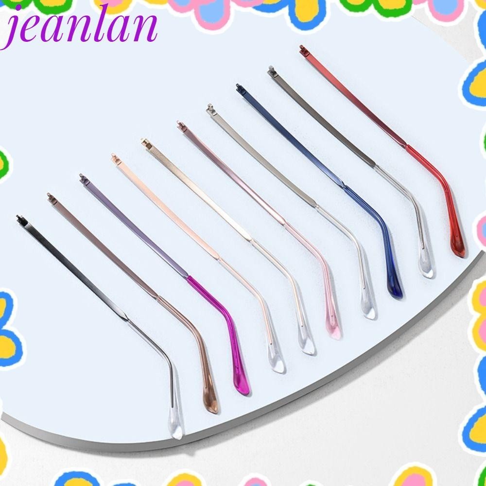 Jeanlan อะไหล่ขาแว่นตากันแดด โลหะใส กันลื่น คุณภาพสูง