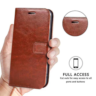 หนังคลาสสิกสําหรับOppo A97 5Gกระเป๋าสตางค์VINTAGE Folioกรณีพลิกโน้ตบุ๊คสไตล์ปิดแม่เหล็กKickstandช่องเสียบการ์ด