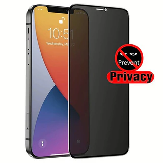 ฟิล์มกระจก เต็มจอ สำหรับ iPhone 17 Pro max 17E 17Air กันมองกันเสือก PVT รุ่น 15/14/13/12/11 Promax XS MAX XR 7Plus 011