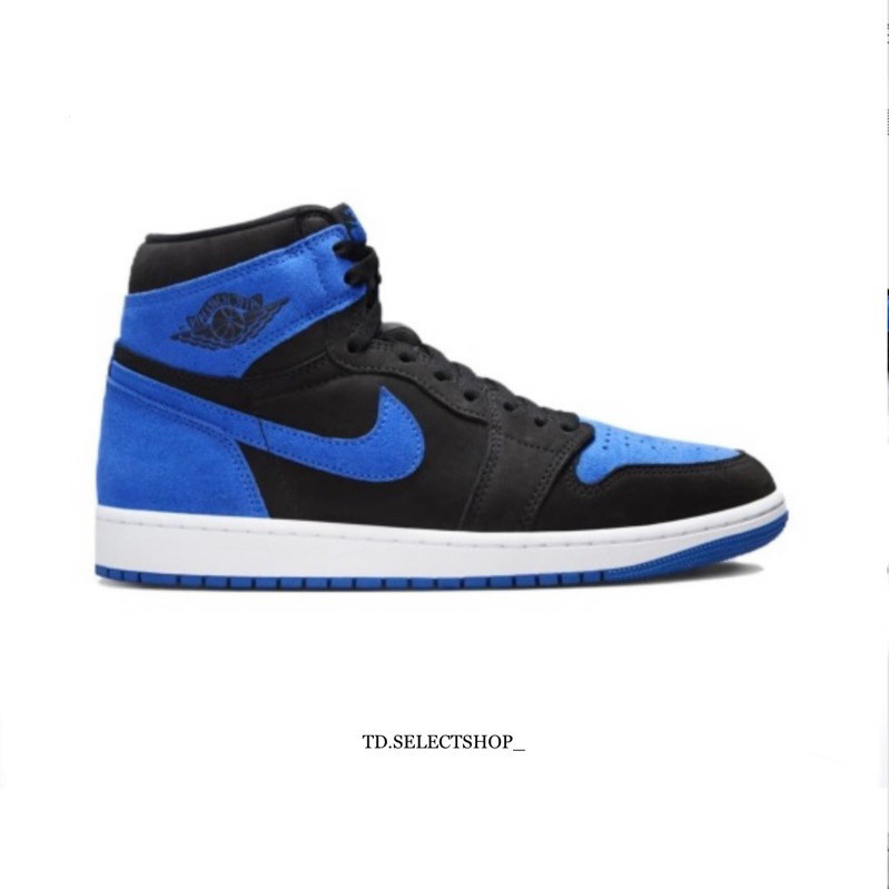 AIR a/j 1 OG HIGH ROYAL Reimagined ตะกร้าหนังสีดํา DZ5485-042