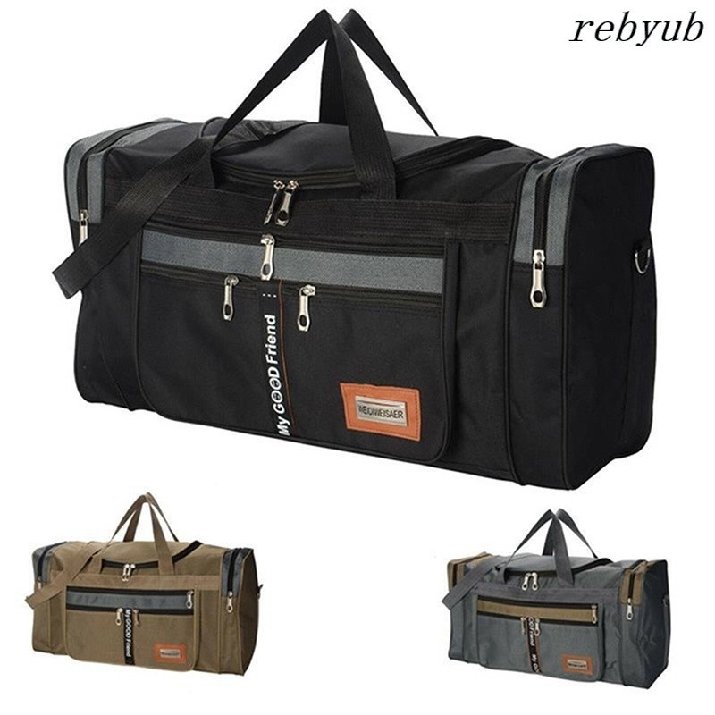 กระเป ๋ าเดินทางแบบพกพาความจุขนาดใหญ ่ แบบพับได ้ กระเป ๋ า Duffel Bag