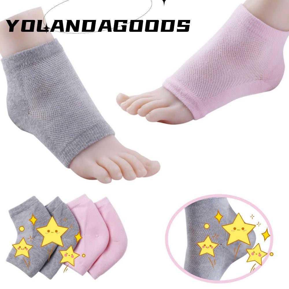 Yola Heel Repair Socks Foot Care Anti Drying และ Cracking Exfoliator Spa Socks