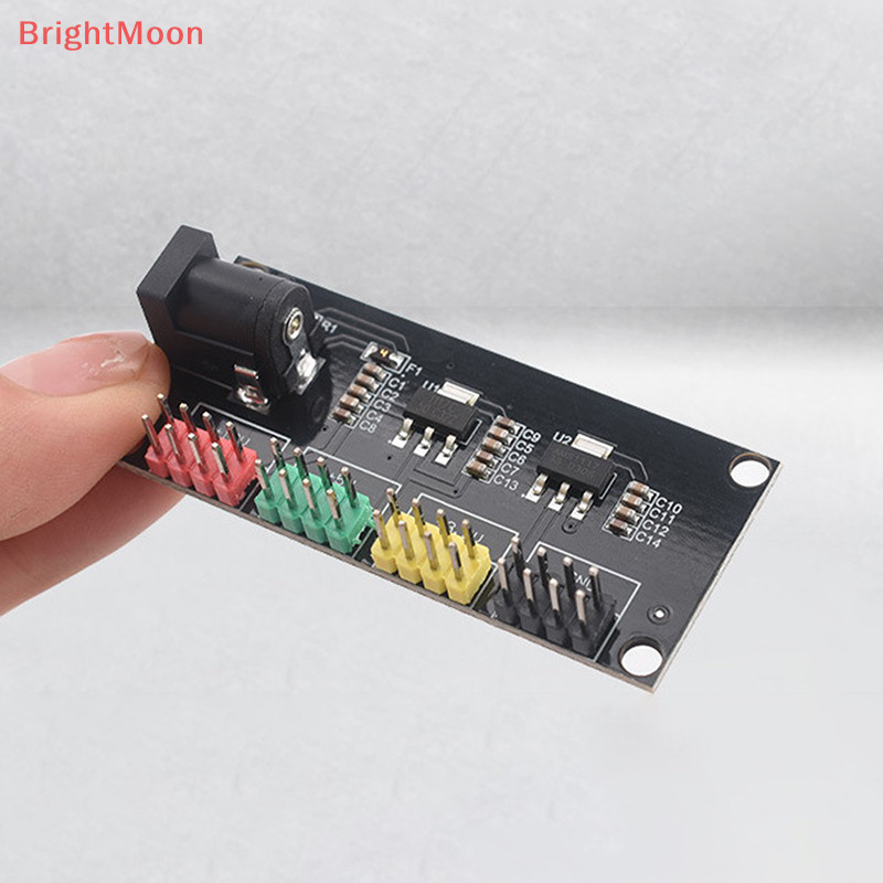 Brightmoon Power Supply โมดูลสําหรับ Arduino ใหม่ DC-DC 12 V ถึง 3.3 V 5V 12V หลายเอาต์พุตโมดูลแปลงแรงดันไฟฟ้า Nice