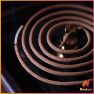 Buakao ธูปขด กลิ่นไม้จันทน์ ไม้กฤษณา กลิ่นหอมผ่อนคลาย ธูปรูป…