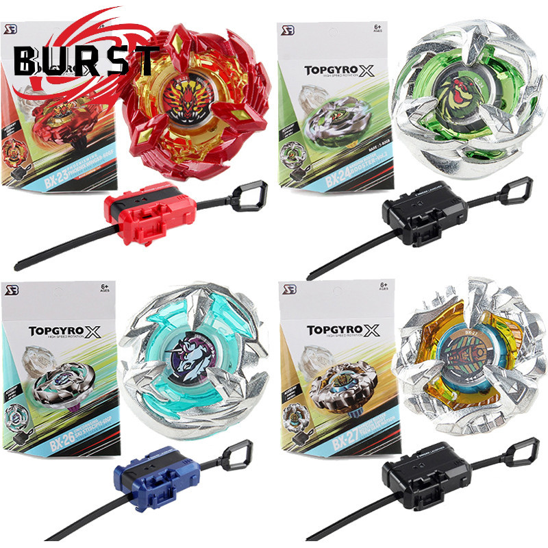 Beyblade X BX-23 Phoenix Wing BX-24 Wyvern Gale BX-26 Unicorn Sting BX-27 Sphix Cowl Beyblade Xtreme