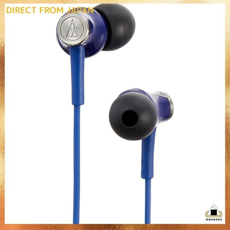 Audio-Technica canal type earphone blue ATH-CK350M BL