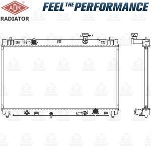 ADR หม้อน้ำ (3461-1016C) TOYOTA CAMRY(ACV30) เครื่อง 2.0,2.4 ปี 2002-2006 AT (เกียร์ออโต้)