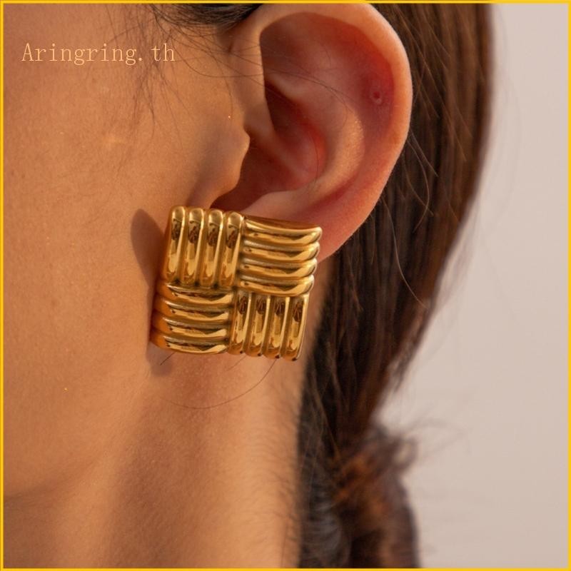 Arin เรขาคณิตหู Pins แฟชั ่ นเครื ่ องประดับหูจี ้ หูสําหรับคนรักแฟชั ่ น