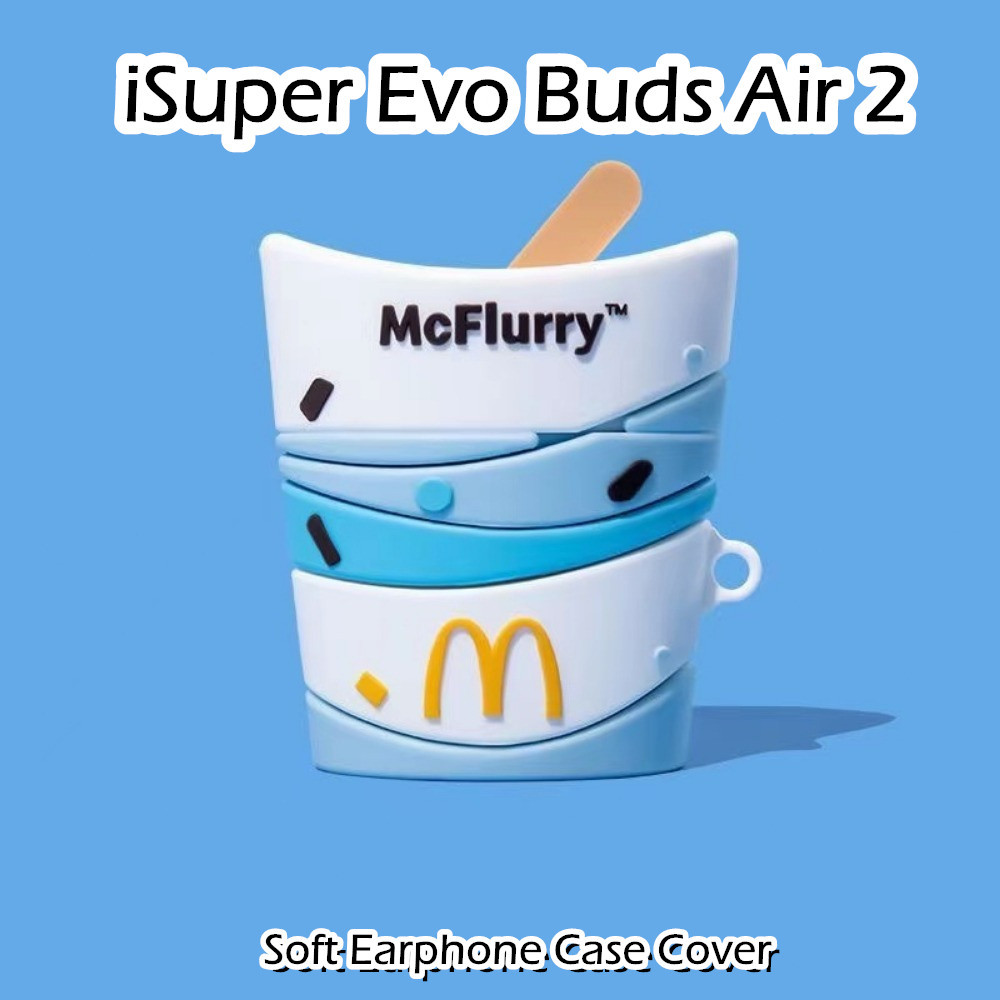 【Trend Front 】 สําหรับ iSuper Evo Buds Air 2 Case นวัตกรรมการ ์ ตูนเคสหูฟังซิลิโคนอ ่ อนนุ ่ ม NO.3