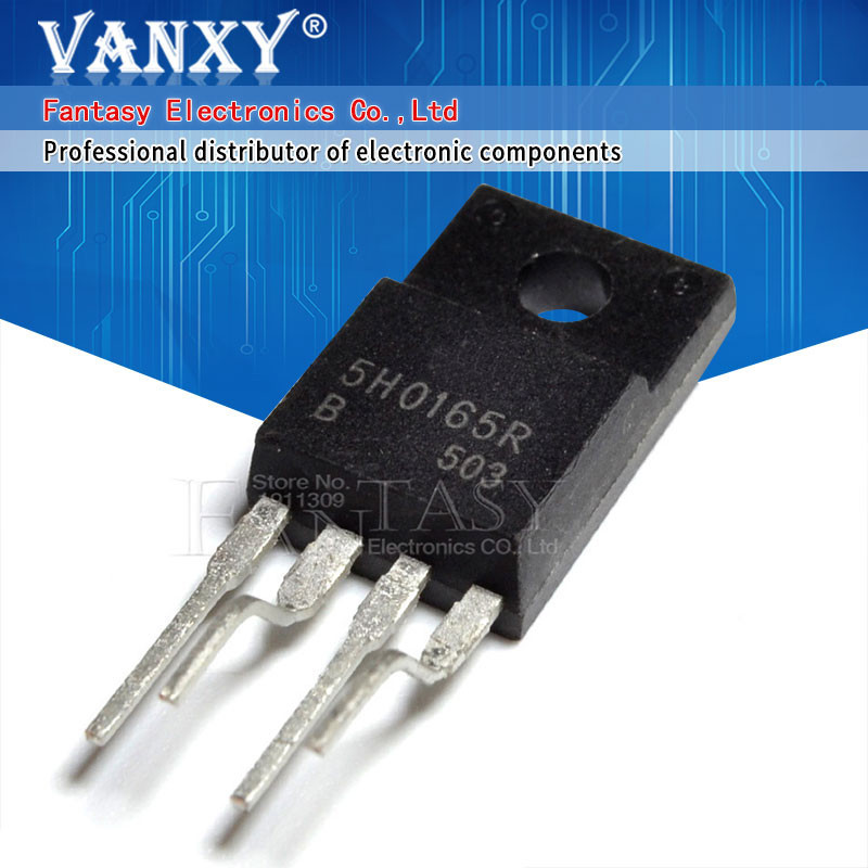 5pcs 5H0165R 5L0165R TO220F-4 5M0165R 5H0165 TO-220F TO-220 KA5H0165R KA5M0165R อิเล็กทรอนิกส์ส่วนปร
