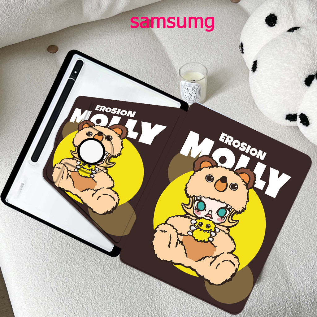 เคสแท็บเล็ตสําหรับการหมุน 360° Samsung Tab A9+ S9 FE+/S9+/S10+/S7/S8 S6 lite A7lite เคสGalaxy A8 A9 