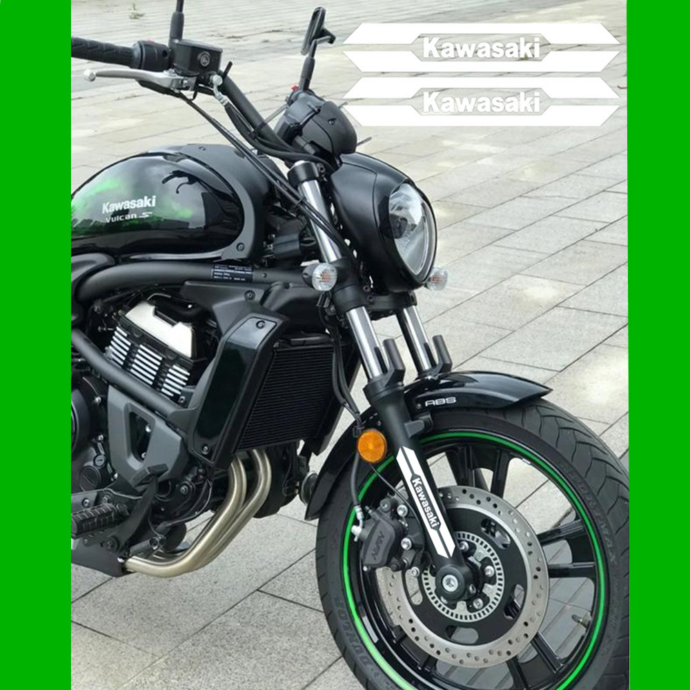 4 ชิ้น KAWASAKI สติกเกอร์รถจักรยานยนต์ Shock-absorbing Decals สะท้อนแสงกันน้ําดัดแปลงตกแต่ง Custom สําหรับ Ninja 650 400 300 Versys ABS LT067 Z900 Versys 650 ZX4R - รูปที่ 3