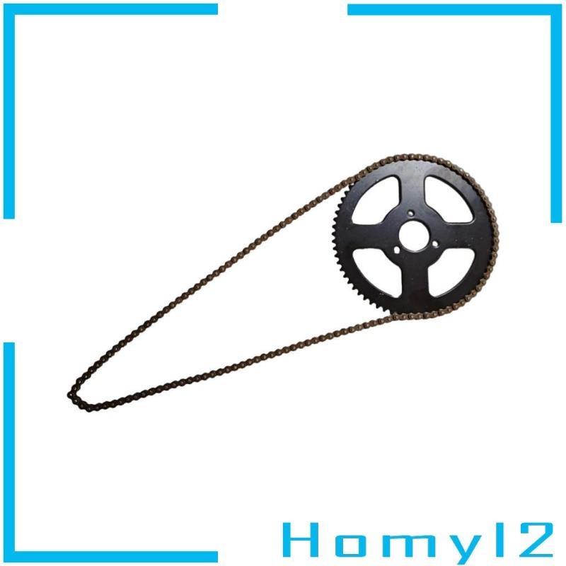 [HOMYL2] 25H 68T 68 ฟันเฟืองหลัง + โซ่สําหรับ 49cc ATV Mini Pocket Bike