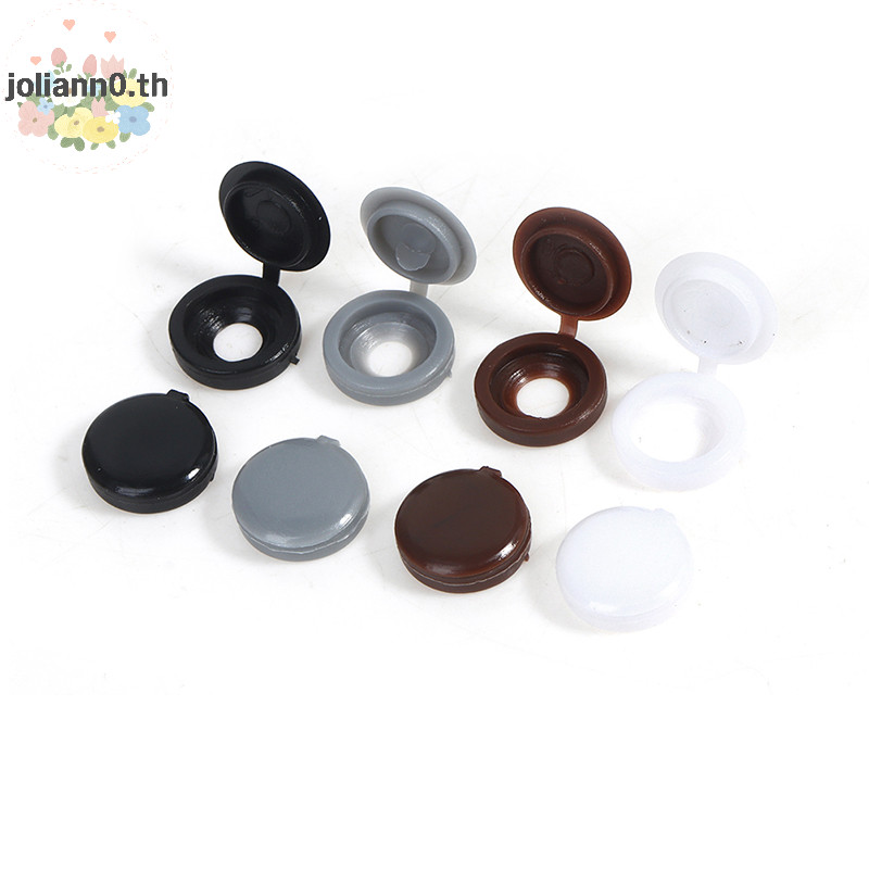 Joliann0 100PCS สกรูหัวหมวกปฏิบัติ Self-Tapping สกรูน ็ อต Bolt ฝาครอบป ้ องกัน th