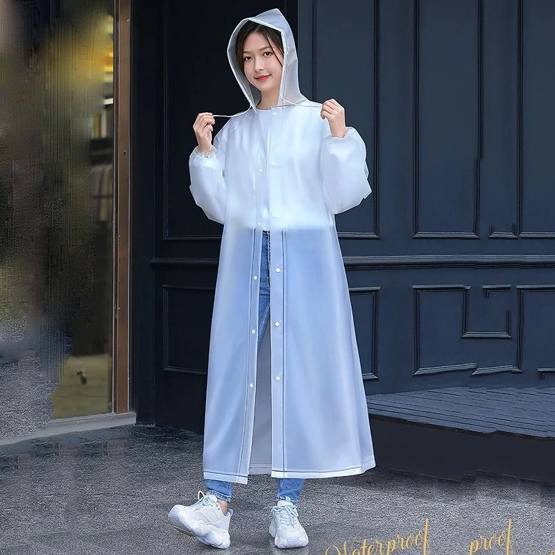 เสื้อกันฝนยาว EVA ผู้ชายผู้หญิง thumbnail 4