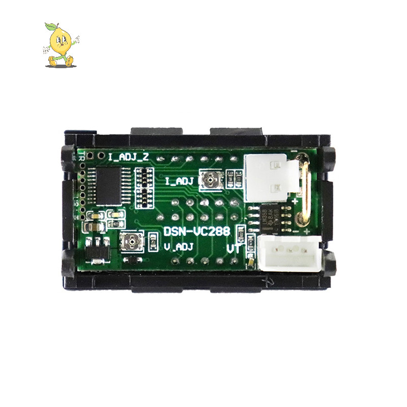 [mozh] Dc 0-100V 10A โวลต์มิเตอร์แบบดิจิตอลแอมป์มิเตอร์ Dual Display เครื่องตรวจจับแรงดันไฟฟ้า Current Meter แผง Amp Volt Gauge 0.28&quot; Led สีแดงสีน้ําเงิน [TH]