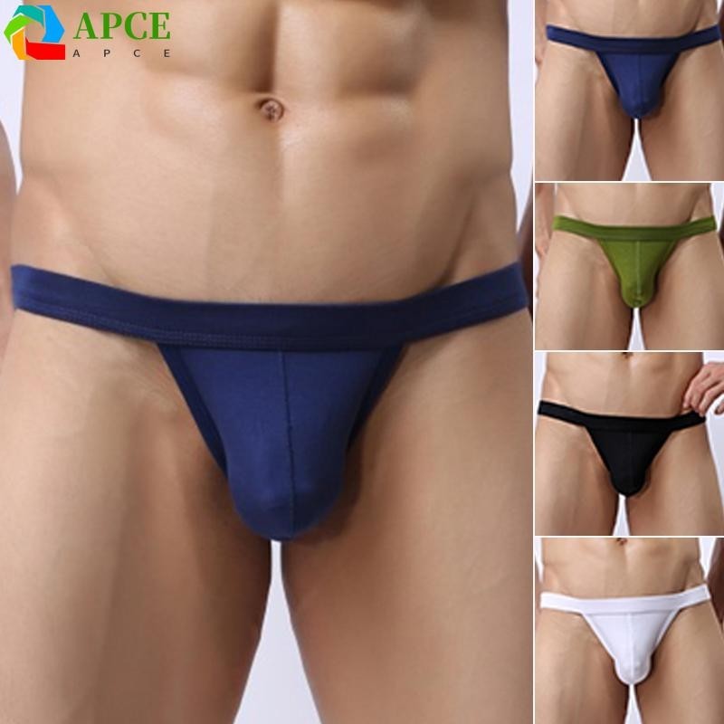 ฤดูร ้ อนใหม ่ บิกินี ่ ระบายอากาศเซ ็ กซี ่ ดูผ ่ าน Jockstrap Casual ชุดชั ้ นในชาย