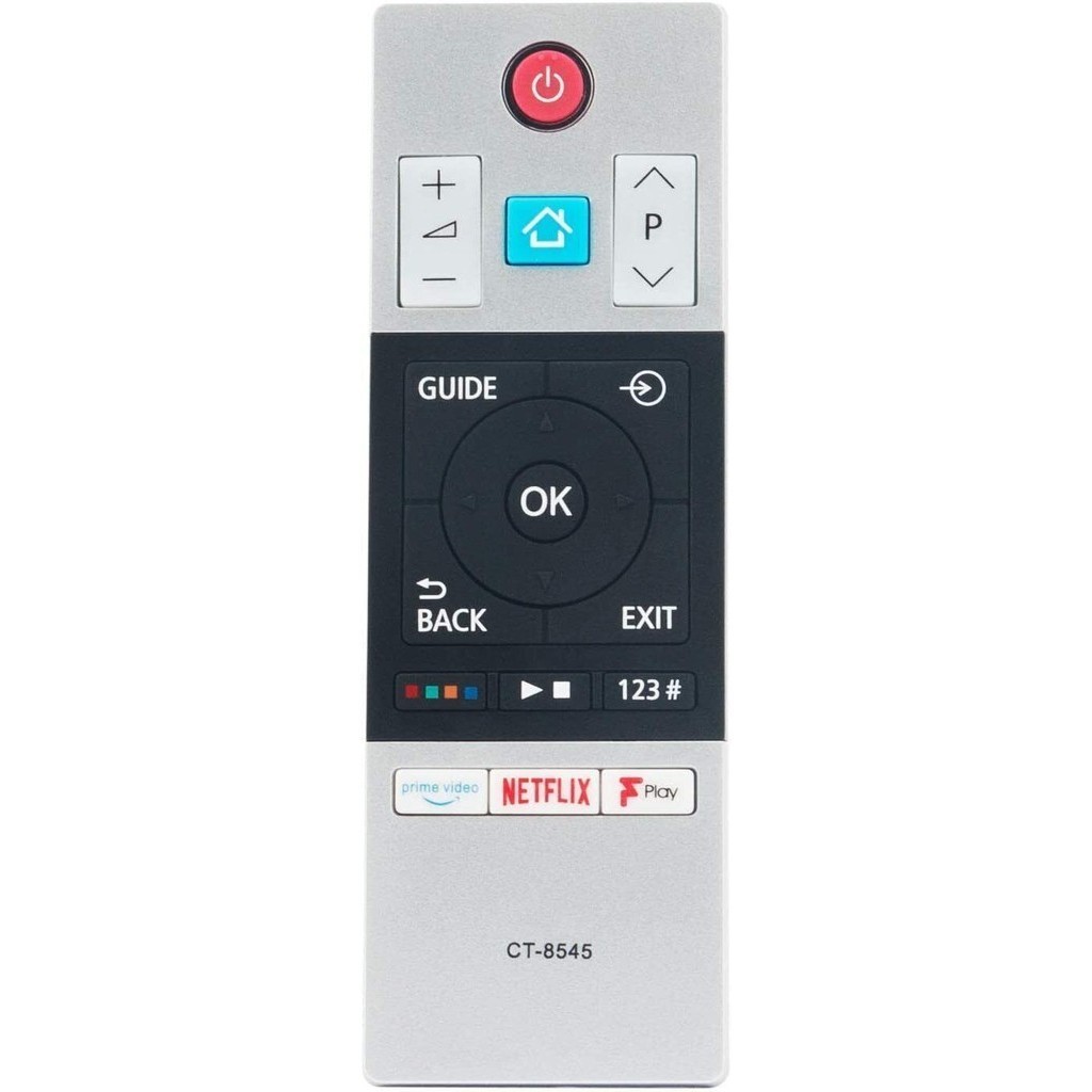 ใหม่ CT-8545 สําหรับรีโมทคอนโทรลทีวีโตชิบาพร้อม Prime Video NETFLIX CT-8541