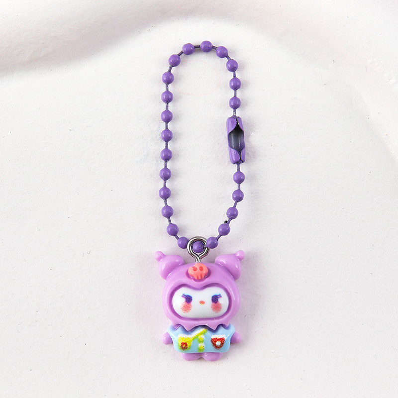 โรงเรียนอนุบาล Sanrio Melody Kuromi Cinnamon Dog Key Chain กระเป๋านักเรียนจี้ Little Red Book การ์ตูนเดียวกันน่ารักแฟนของขวัญ - รูปที่ 4