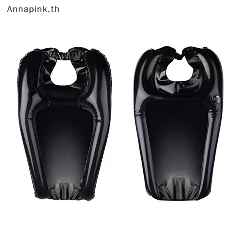 Annapink.th Inflatable Shampoo Basin Beauty Salon ซักผม Sink Cushion หมอนรองคอ EN