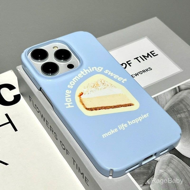 อินเทรนด์ภาษาอังกฤษขนมเค้กiphoneเคสโทรศัพท์เข้ากันได้iphone 15 14 13 12 11 pro max 8plus 15promax 14