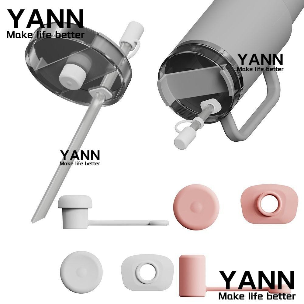 Yann1 3 ชิ้นหมวกฟาง, ถ้วยซิลิโคนป้องกันการรั่วไหลชุด Stopper, อุปกรณ์เสริมนุ่ม Tumbler Leakproof Spill Stopper สําหรับถ้วย 1.0 2.0 40 ออนซ์/ 30 ออนซ์