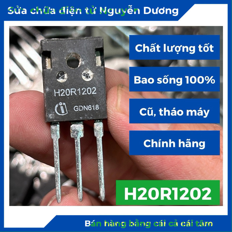 [ ถูก - คุณภาพ ] เตาแม่เหล็กไฟฟ้าของแท้ IGBT H20R1202 ถอดประกอบ