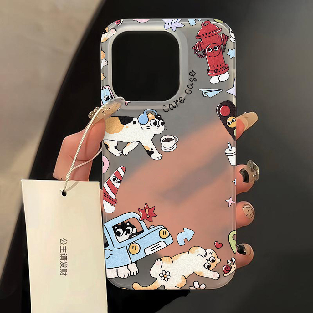 เคสโทรศัพท์มือถือ for iPhone 11 เคส iPhone 15 Pro Max case iPhone 13 12 11 14 Pro Max 14 15 Plus เคสโทรศัพท์เคลือบ TPU