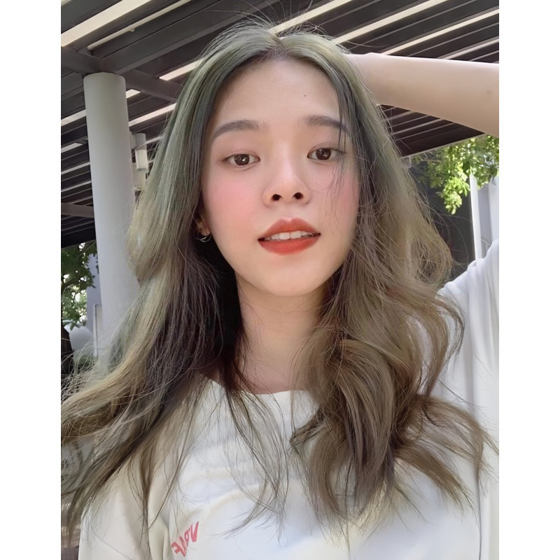 MERZii Color สีเทาอมเขียว Ash moss🦚🦚🦚(พื้นผมระดับ6หรือ10) - รูปที่ 3