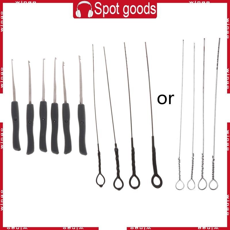 Win 10 ชิ้นชุดล็อคเลือกชุดหักสําหรับ Key ลบเครื่องมือช่างกุญแจอัตโนมัติสําหรับ Key Extr