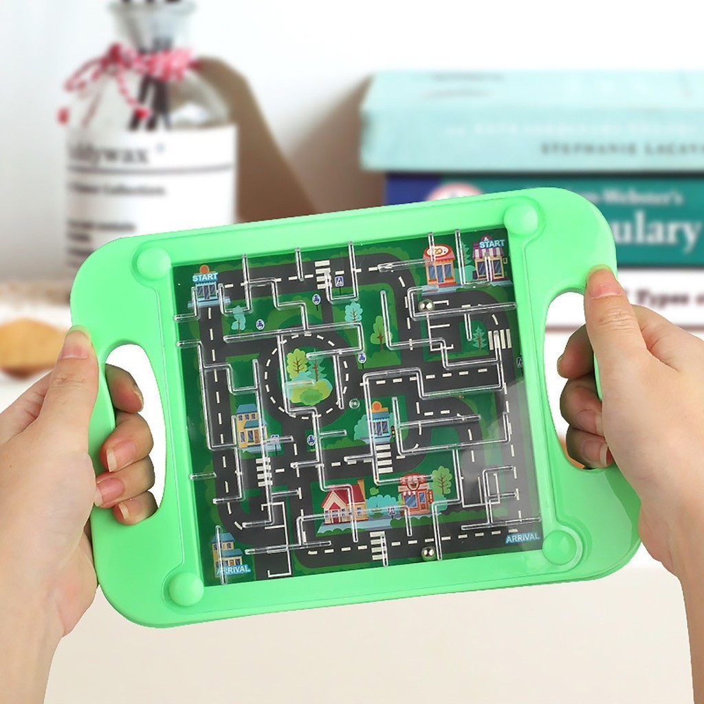 Gravity Balance 3D Maze Ball หน่วยความจําลําดับปริศนาของเล่นสําหรับเด็ก Montessori Early Education ของเล่นผู้ใหญ่ Hard Challenges เกม