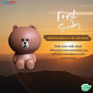 𝑭𝒓𝒆𝒔𝒉𝑻𝒊𝒎𝒆 𝒙 𝑳𝑰𝑵𝑬 𝑭𝑹𝑰𝑬𝑵𝑫𝑺 น้ำหอมปรับอากาศ อโรม่า รุ่นคลิปเสียบช่องแอร์ หอมนานถึง 45วัน