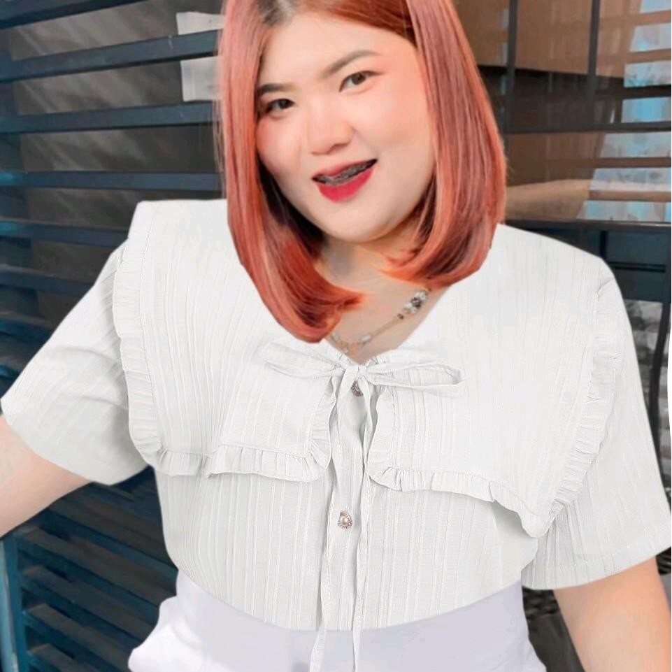 รวมเสื้อสีขาว สาวอวบ อก 42-46" นิ้ว