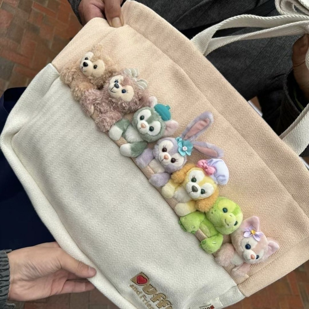 พร้อมสต็อก Disney Tote Bag Seven Treasure Bag กระเป๋าสะพายความจุขนาดใหญ่กระเป๋าคอมพิวเตอร์แบนทางเลือกน่ารักนุ่มทุกการแข่งขัน a24705