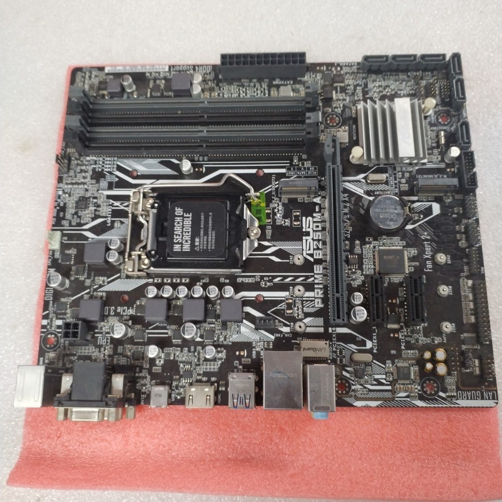 เมนบอร์ด ASUS PRIME B250M-A B250 DDR4 1151 พิน รองรับ U รุ่นที่ 6 และ 7