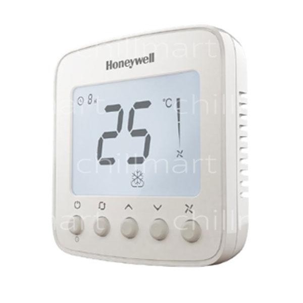 Honeywell เทอร์โมสตัท, รีโมทคอนโทรล, เครื่องควบคุมอุณหภูมิ Digital Thermostat 220 VAC, Fan Coil Control รุ่น TF228WN/U