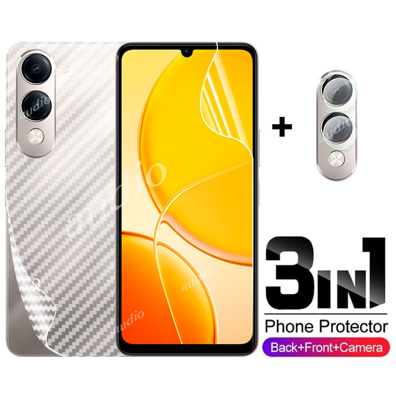 Vivo y29s 5G 3in1 ด้านหน้าด้านหลังเลนส์Hydrogelฟิล์มสําหรับVivo y29s vivoy29s 5G 2025 สมาร์ทโฟนป้องก