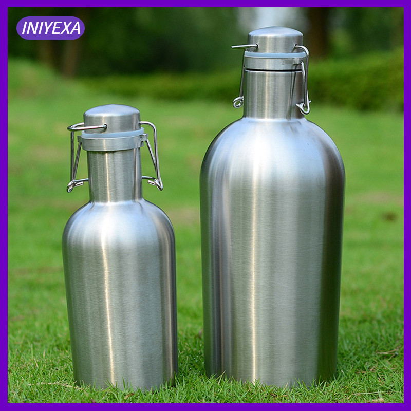 [Iniyexa] Swing Stainless Steel Beer Growler Bottle