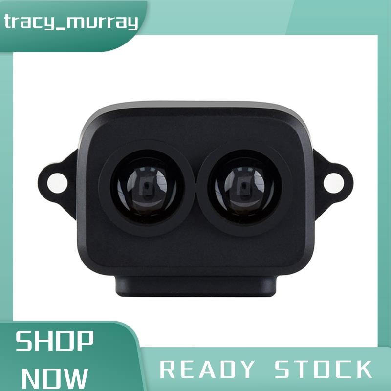 tracy_murray Tf-luna Lidar Range Sensor Module 8M Range Low Power Tof Range Principle สีดํา